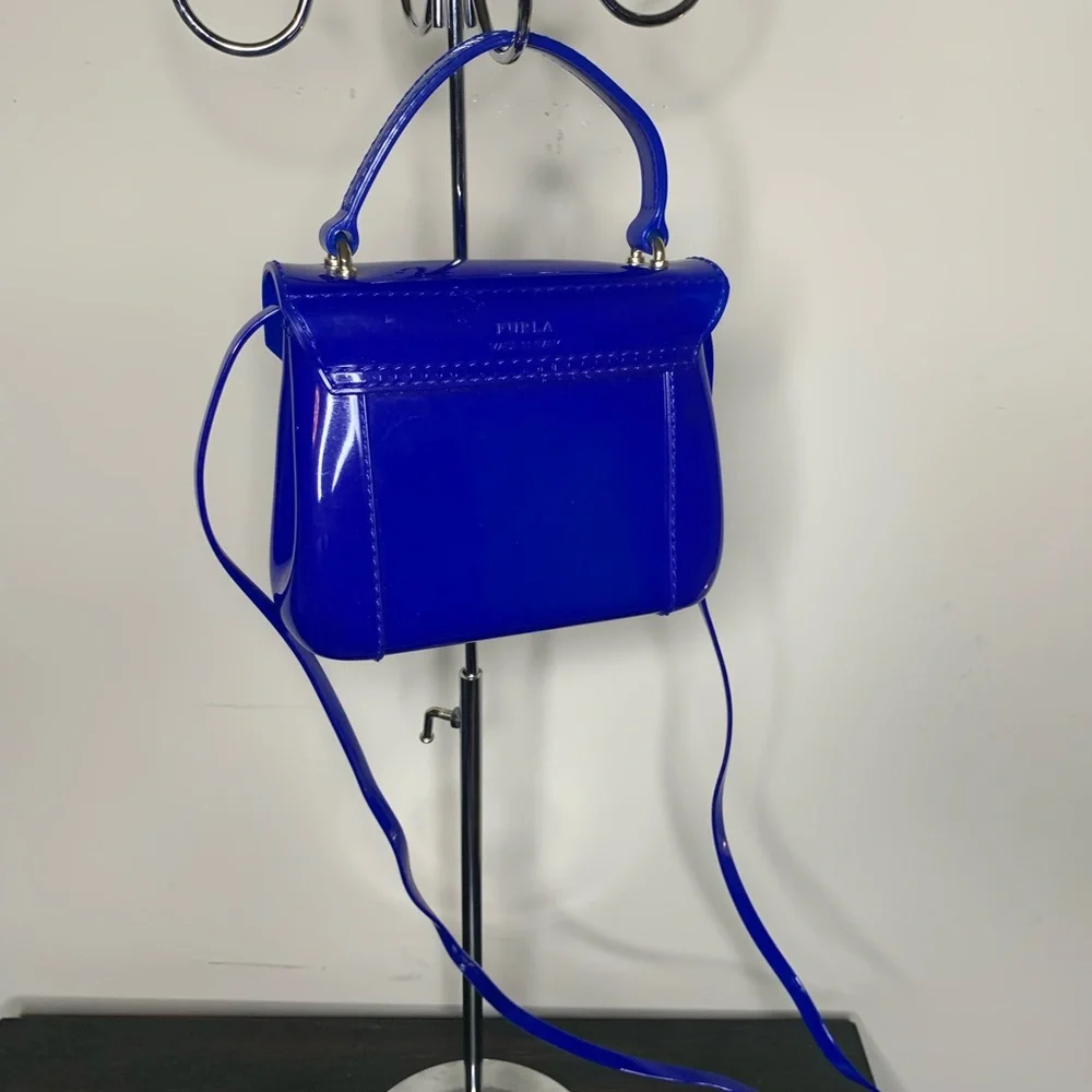 Furla Blue Women's Mini CandyBag with Crossbody strap - Picture 3 of 3